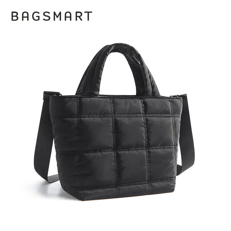 BAGSMART Duffel Bag For Women Travel Crossbody Tote Bag Multi-Function Sport Gym Bag Waterproof Casual Overnight Shoulder Bag