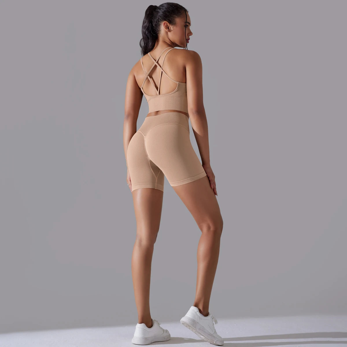 Sexy Yoga Sets Women's Tracksuit Seamless Sport Suit Running Workout Sportswear Gym Clothing Leggings Bra Fitness Suits 2 Pieces