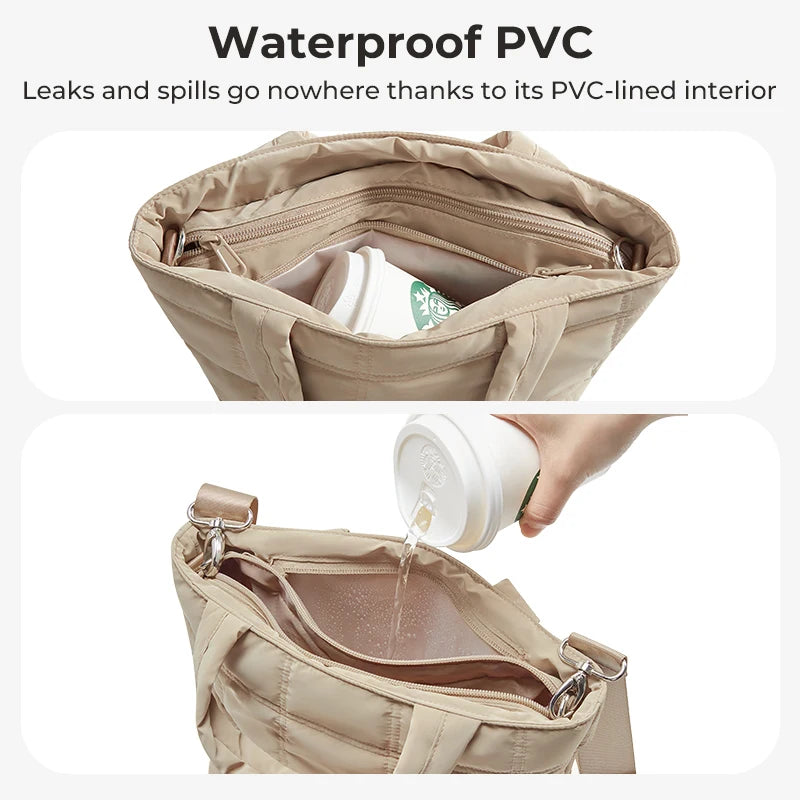 BAGSMART Duffel Bag For Women Travel Crossbody Tote Bag Multi-Function Sport Gym Bag Waterproof Casual Overnight Shoulder Bag